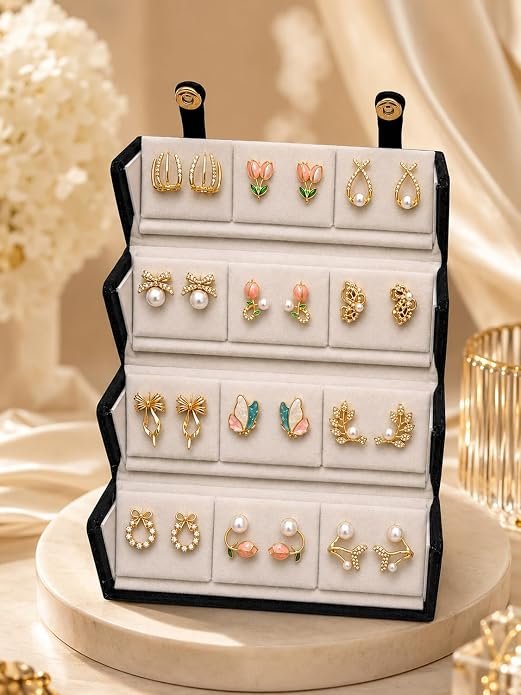 12 Pairs Earrings Set