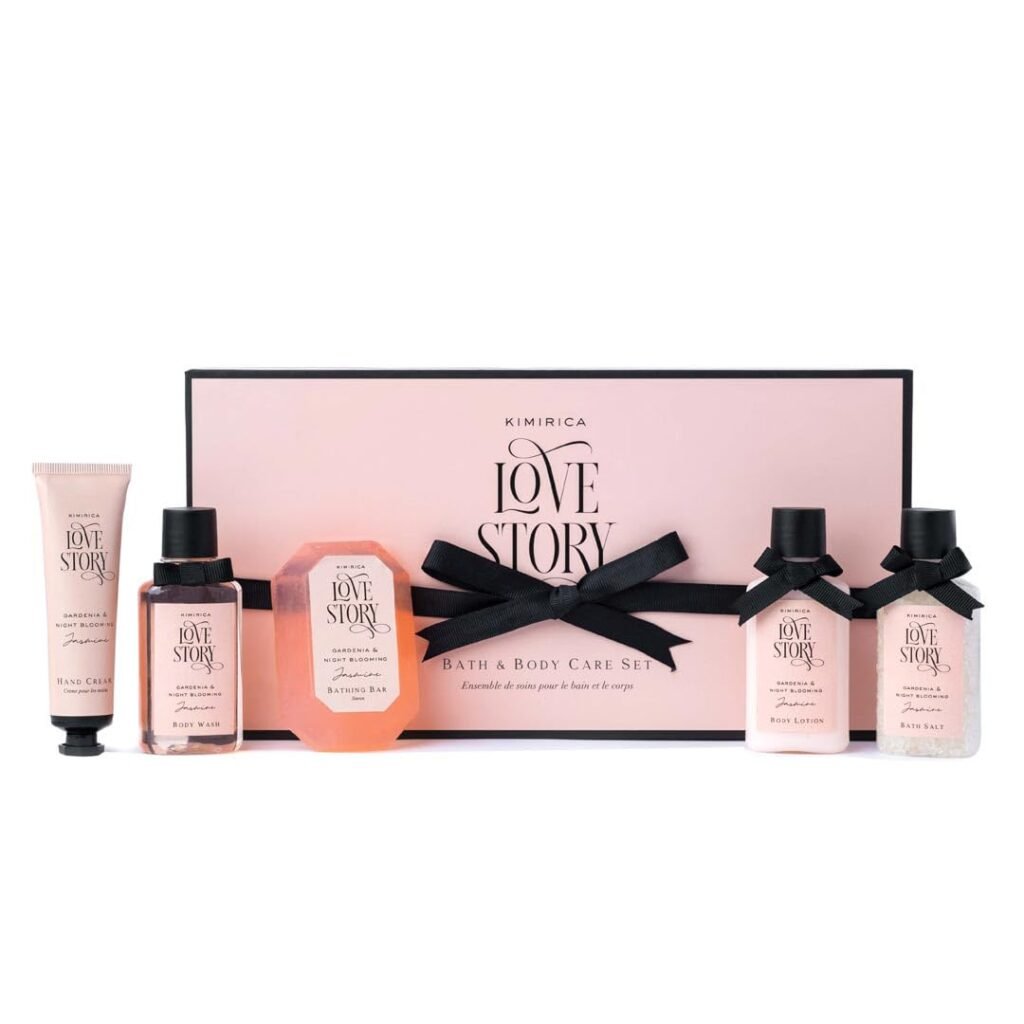 Luxury Bath and Body Care Gift Set Box