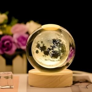 Moon Crystal Ball Night Light