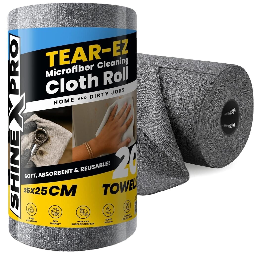 Microfiber Cleaning Cloth Roll