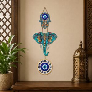 Elephant Wooden Wall Hanging