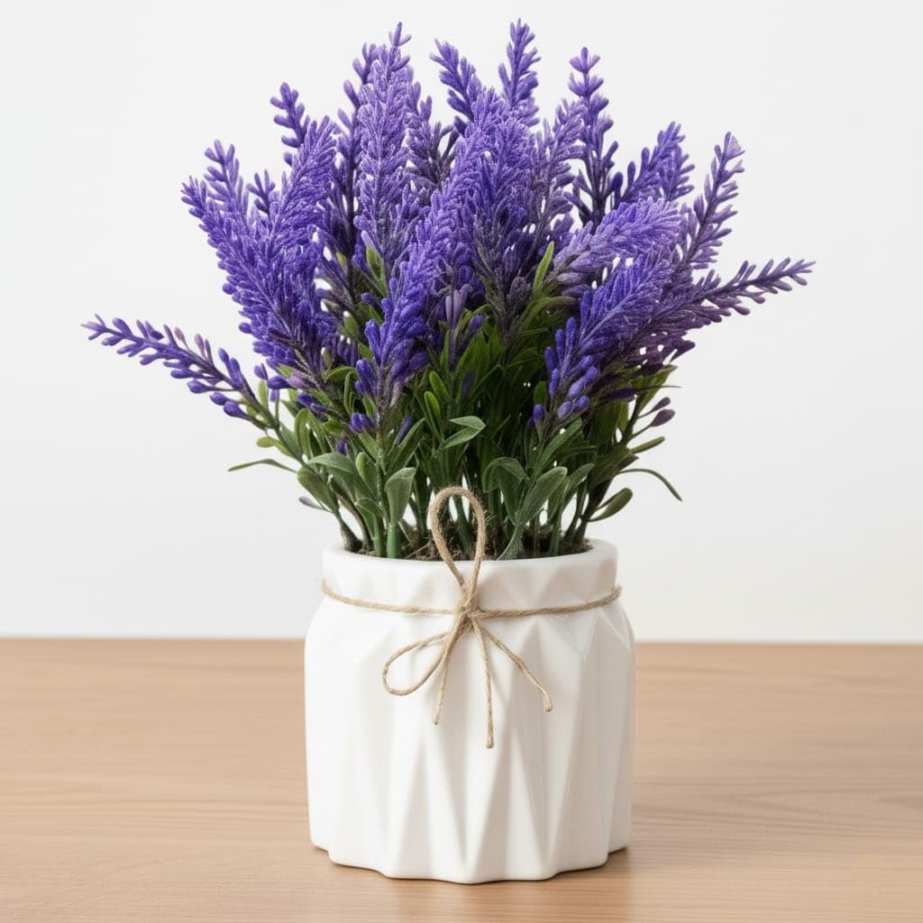 Artificial Lavender Plant