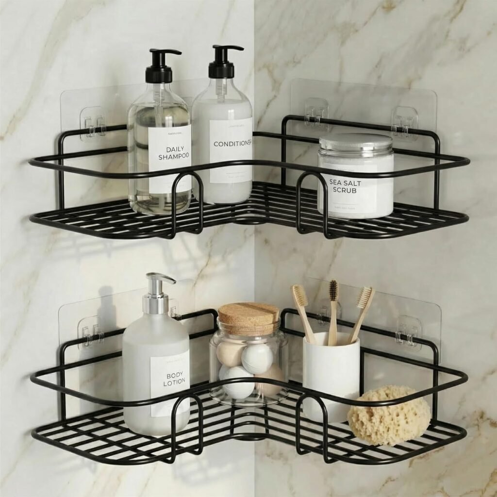 Metal Bathroom Corner Shelf